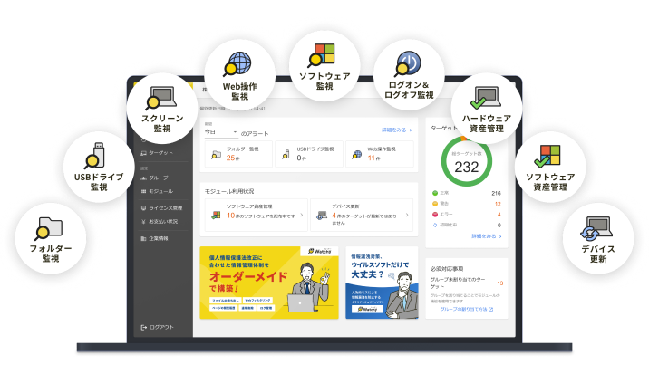 Watchyのモックアップ